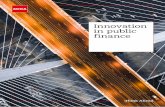 Innovation in public finance - accaglobal.com · public finance About this report This report is framed by the Innovation Compass. The compass provides a framework for the report’s