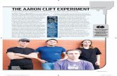 THE AARON CLIFT EXPERIMENT Limelight · 2018-07-02 · progmagazine.com 27 Limelight Prog rock played by classically-trained musicians from the heart of Texas. THE AARON CLIFT EXPERIMENT