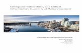 Earthquake Vulnerability and Critical Infrastructure ... (1).pdf · Earthquake Vulnerability and Critical Infrastructure Inventory of Metro Vancouver Prepared by The Critical Infrastructure