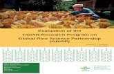 Evaluation of the CGIAR Research Program on Global Rice … · 2019-11-06 · Evaluation of the . CGIAR Research Program on . Global Rice Science Partnership (GRiSP) Volume 2 –