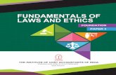 FUNDAMENTALS OF LAWS AND · 2018-03-20 · SECTION – A FUNDAMENTALS OF COMMERCIAL LAWS Study Note 1 : Indian Contract Act, 1872 1.1 Essential elements of a contract, offer and acceptance