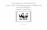 TECHNICAL PROTOCOL FOR THE FRESHWATER THREATS …assets.wwf.ca/downloads/WWF_FTA_Methodology_09062017.pdf · 1 INTRODUCTION WWF-Canada’s Freshwater Threats Assessment provides a