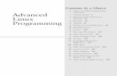 Advanced Linux Programming - Stilson · Advanced Linux Programming.Every effort has been made to make this book as complete and as accurate as possible,but no warranty or ﬁtness