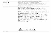 GAO-10-72 Defense Infrastructure: DOD Needs to Provide ... · military infrastructure to support the force in Guam and (2) identified permanent federal and non-federal civilian workforce