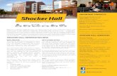 IMPORTANT CONTACTS Shocker Hall · 2019-07-25 · SHOCKER HALL ACTIVITIES COUNCIL If you are interested in getting involved on campus, there are hun-dreds of student organizations