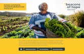 FOOD SYSTEMS TRANSFORMATION TOOLKIT...limited, narrow, short-term solutions. Renewability Address the integrity of natural and social resources that are the foundation of a healthy