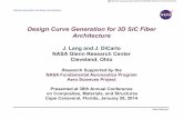 Design Curve Generation for 3D SiC Fiber Architecture · 2015-01-13 · National Aeronautics and Space Administration 1 Design Curve Generation for 3D SiC Fiber Architecture J. Lang