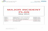 MAJOR INCIDENT PLAN - Humber Teaching NHS Foundation … Incident Plan.pdfThis Major Incident Plan outlines how Humber NHS Foundation Trust will ... A major incident is any event whose