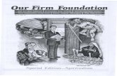 Our Firm Foundation - Hope International 1986.pdf · this last remnant of time, what effect would that have on the remnant church? But spiritualism is more wide-spread than the seance