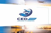 6Brochure21x21cm Ced - Cargoeuropedepartment · C.E.D is able to transport goods & samples in fast, punctual and reliable manner thank to a long established partnership with all the