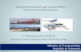 3 Meeting of The COMCEC Transport and Communication ... · 3rd Meeting of The COMCEC Transport and Communication Working Group Developing Multimodal Freight Transport (MFT) : ...