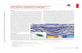 Quantitative interpretation using inverse rock-physics ... · Quantitative seismic interpretation has become an important and critical technology for improved hydrocarbon exploration