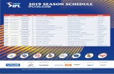 2019 SEASON SCHEDULErelaunch-live.s3.amazonaws.com/cms/documents...2019 SEASON SCHEDULE IPLT20.COM Please note that this schedule may be subject to change for any reason as may be