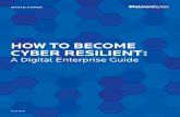 HOW TO BECOME CYBER RESILIENT · 2019-07-25 · How to Become Cyber Resilient: A Digital Enterprise Guide. 3. Trends driving endpoint exposure. Expanding attack surface. A key trend