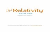 Relativity Upgrade Guide - v9 - Upgrade Guide - 9.2.pdfRelativity|UpgradeGuide-3 Performancebaselinesandrecommendations 14 Productionsets 14 Servers 14 StructuredAnalytics 15 Viewer