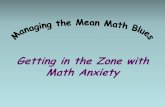 Dealing with Math Anxiety - Everett Community College · 2013-12-13 · Build Strong Study Habits • Access tutoring (it is FREE) • Visit the Tutoring Center in Rainier 119. The