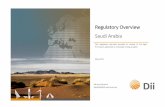 Regulatory Overview Saudi Arabia - Dii Desertenergy · The Saudi Electricity Company (SEC) is the main actor in the power sector. Since 2000, the SEC brings together all the regional