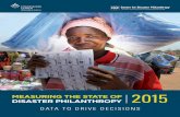 2015foundationcenter.org/.../pdf/disasterphilanthropy_2015.pdfMeasuring the State of Disaster Philanthropy 2015: Data to Drive Decisions analyzes funding trends for disasters and humanitarian