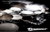 DRUMSET BROCHURE - Dealer-center.ru Brochure.pdf · drum and percussion manufacturers. Epitomising the much sought after and legendary sound that Premier instruments are renowned
