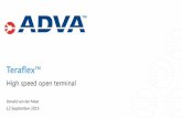1-03 ADVA preso NL-IX peering days 2019 · ADVA Optical Networking is the exclusive owner or licensee of the content, material, and information in this presentation. Any reproduction,