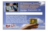 A National Toast - Michael Jackson's Beer Hunter · A National Toast to remember English writer, Michael Jackson, and benefit the National Parkinson Foundation Sunday, September 30