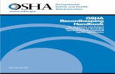 OSHA Recordkeeping Handbook - United States NavyOSHA Recordkeeping Handbook The Regulation and Related Interpretations for Recording and Reporting Occupational Injuries and Illnesses