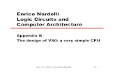 Enrico Nardelli Logic Circuits and Computer Architecturenardelli/architettura... · Enrico Nardelli Logic Circuits and Computer Architecture Appendix B The design of VS0: a very simple