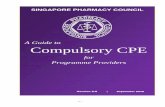 A Guide to Compulsory CPE · CPE may also include self-reading, research and publication. CPE activity An event or programme organised by a CPE provider for the purpose of encouraging