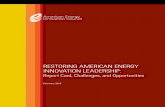RESTORING AMERICAN ENERGY INNOVATION LEADERSHIPamericanenergyinnovation.org/wp-content/uploads/2015/02/... · 2017-09-20 · 6 american energy Innovation Council // restorIng aMerICan