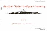 SECRET - Royal Australian Navy · SECRET 9. 50 feet across and 15 feet deep situated in the grounds, remote from the other buildings, where underwater explosion tests are carried