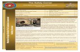 The Safety Corner - Marine Corps Logistics Command...Page 4 MARINE CORPS CENTER FOR LESSONS LEARNED SAFETY CORNER PPE Works … If Used continued Ltjg Villalba Most of the time, instructions