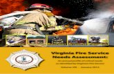 Virginia Fire Service Needs Assessment · 2017-04-21 · Virginia Fire Service Needs Assessment: An annual profile of critical needs as identified by Virginia’s Fire Service ...