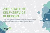 2015 State of Self-Service Bi report - Logi Analytics · 2015 State of Self-Service BI Report 4 Self-service BI is defined as the capabilities of a software tool or application that