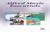 Alfred Music Essentials...2 P/V/G MIXED FOLIOS 1 Alfred’s Easy Piano Songs: Rock and Pop 50 Hits from Across the Decades