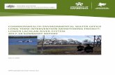 Commonwealth Environmental Water Office Long Term ... · Commonwealth Environmental Water Office Long Term Intervention Monitoring Project: Lower Lachlan river system Selected Area