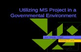 Utilizing MS Project in a Governmental Environmentpmibaltimore.org/.../20110217-Hanover-presentation.pdf · 2016-07-01 · 7 Verbiage Project Triangle Float = Slack Start & Finish