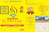 Olympiad - gtu.ac.in - Management Olympiad.pdf · Management Olympiad is the Management Competition for High School and Management students. ABOUT DEPARTMENT OF MANAGEMENT STUDIES,