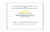 Newberg School District 29J and Newberg Education …Newberg School District 29J and Newberg Education Association Collective Bargaining Agreement July 1, 2015 - June 30, 2019. TABLE
