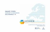 SMART CITIES - EIB Institute · specific city challenges. The main innovations coming from the Smart City concept are the rise of a user-centric approach that considers urban issues