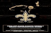 NEW ORLEANS SAINTS WEEKLY MEDIA INFORMATION GUIDE · offense, defense and special teams, the New Orleans ... grab, which took place on a screen pass with the score knotted at 7-7