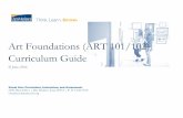 Art Foundations (ART 101/102) Curriculum Guidevisualarts.dmschools.org/uploads/1/4/4/5/14450950/16-17_art_foundations_curriculum...Art Foundations (ART 101/102) Curriculum Guide 4