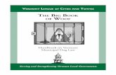 Handbook on Vermont Municipal Dog Law - East Montpelier, VTeastmontpeliervt.org/wp-content/uploads/2014/07/2014-VLCT-Big-Book-of... · Few fields of law demand so much immediate attention,