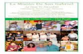 Page Two San Gabriel Mission September 4, 2016...Page Two San Gabriel Mission September 4, 2016 Congratulations, Royal Court The Fiesta Committee is pleased to announce the coronation