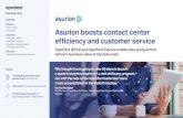 Asurion boosts contact center efficiency and customer service · 2018-08-16 · Asurion boosts contact center efficiency and customer service Asurion is the industry-defining leader