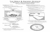 HE BIBLE & ANCIENT SCIENCE 2. NCIENT EOGRAPHY EOLOGYdlamoure/wlas2.pdf7. Earth is Flat NO passage in Scripture states: “The earth is ﬂat.” Flat earth clearly IMPLIED in Scripture:
