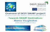Overview of DESTI-SMART project...DESTI-SMART Coordinator Overview of DESTI-SMART project: background, issues, aims, approach, activities and expected results. Sustainable Mobility