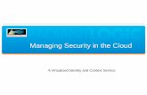 Managing Security in the Cloud - CIO Summits · 2011-08-25 · Replaced Peoplesoft with Workday ... SAML 2 L D AP L D AP L D AP Si te Mi n d e r Si te Mi n d e r Acquisition Identity