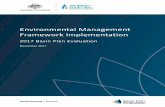 Environmental Management Framework Implementation · Murray–Darling Basin Authority Environmental Management Framework Implementation 4 a) co-ordinate the planning, prioritisation