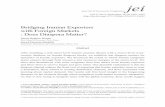 ridging Iranian Exporters with Foreign Markets: Does ...ridging Iranian Exporters with Foreign Markets: Does Diaspora Matter jei 609 Abstract After matching a rich micro-level Iranian