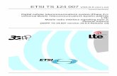 TS 124 007 - V10.0.0 - Digital cellular telecommunications system … · 2011-03-29 · 3GPP TS 24.007 version 10.0.0 Release 10 ETSI 2 ETSI TS 124 007 V10.0.0 (2011-03) Intellectual
